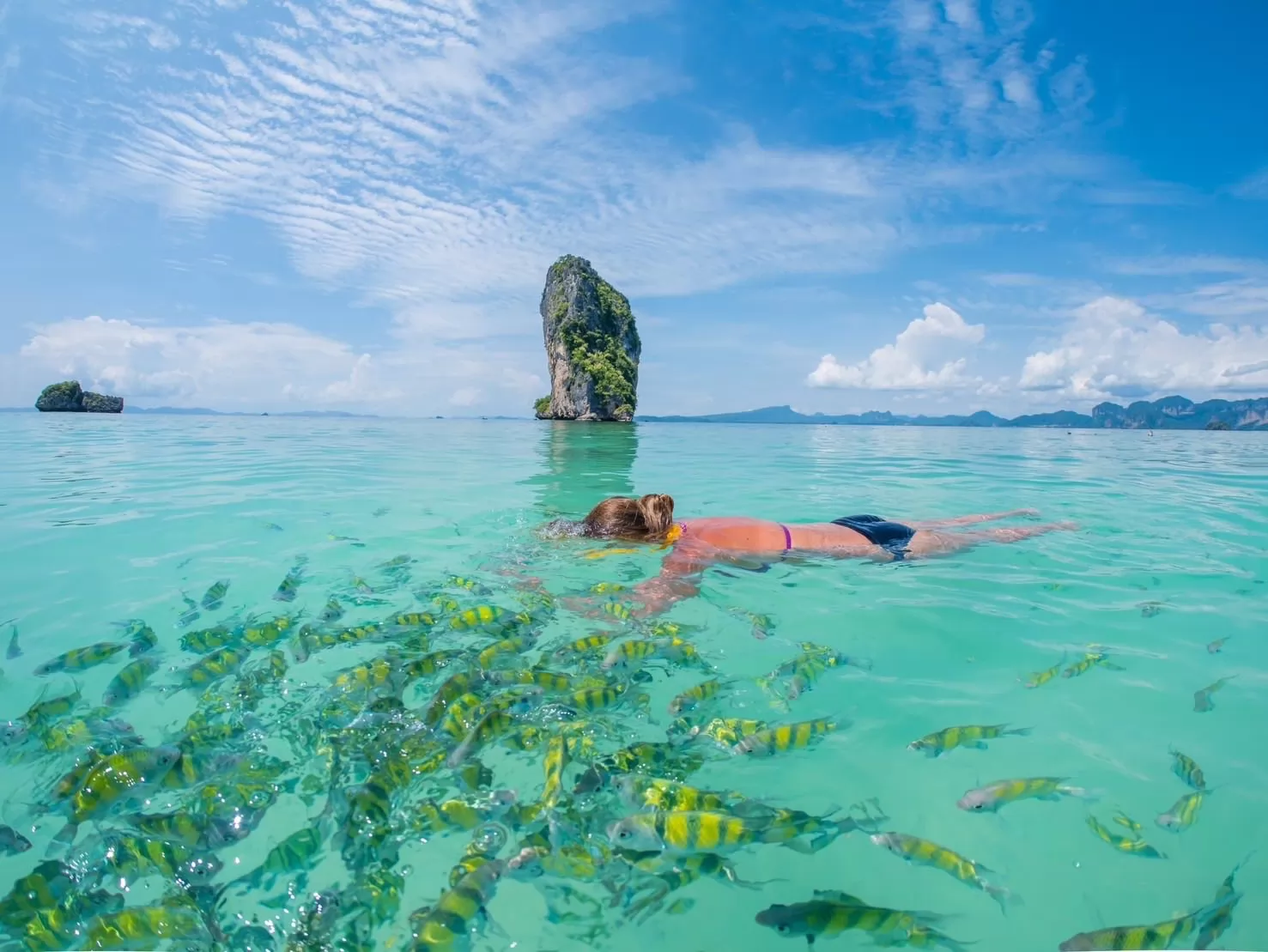 From Krabi: 4 Islands Day Trip by Speedboat